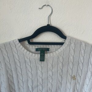 Ralph Lauren cable knit sweater